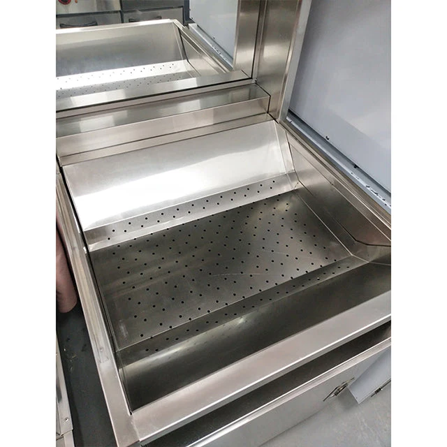 Calentador de Papas Fritas con 1 Gavetero en Acero Inoxidable 60x70x150cm HCW-9 - Image 3