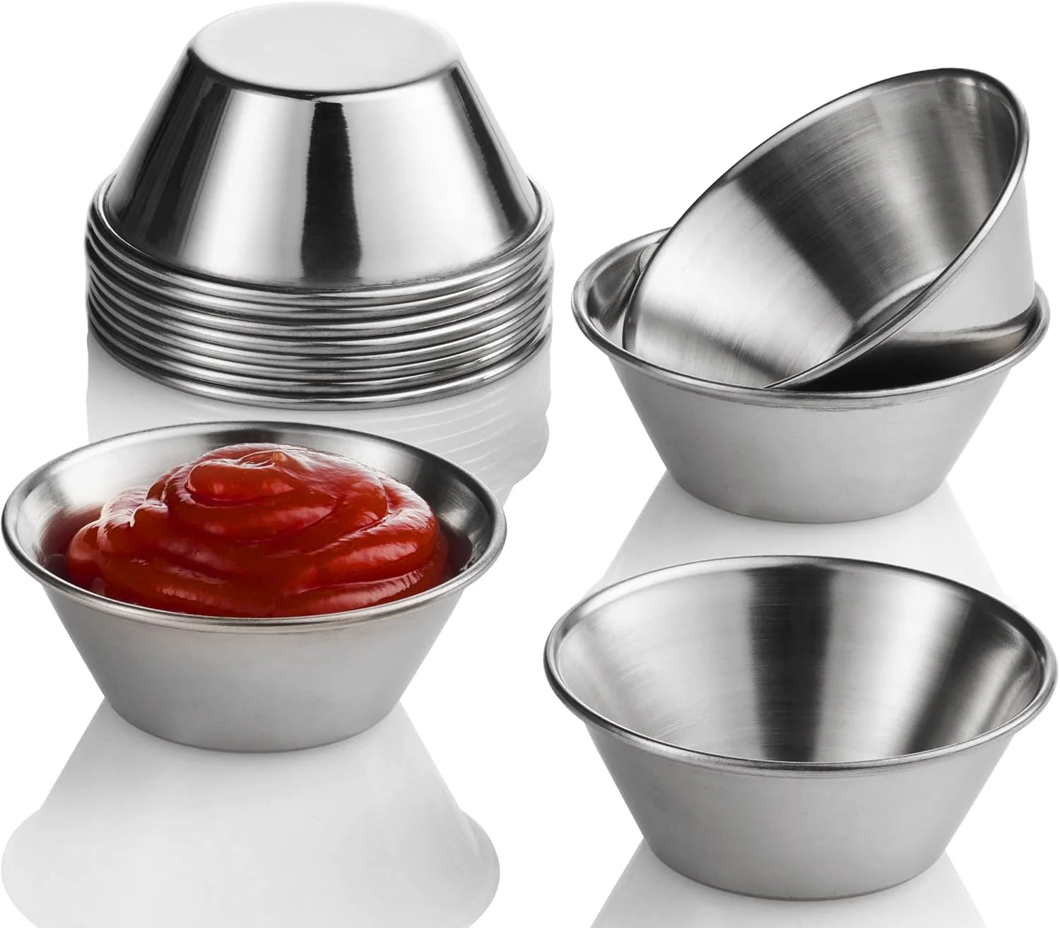 Ramekin de Acero Inoxidable 1.5oz HVB790