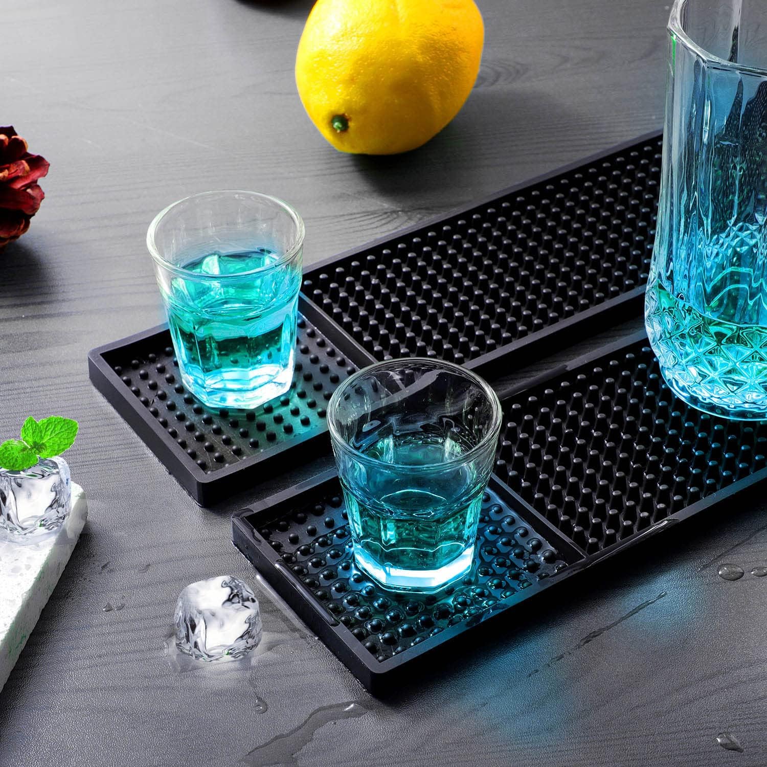 Tapete para Bar de PVC Negro 60x8cm HVB307 - Image 2