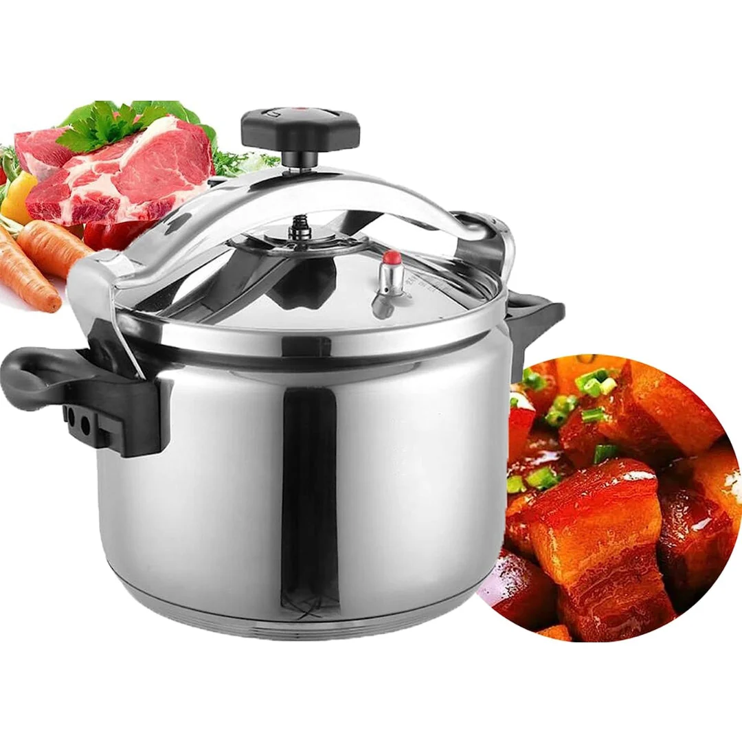 Olla de Presión de Acero Inoxidable 25 Litros para Uso Comercial JY-25L