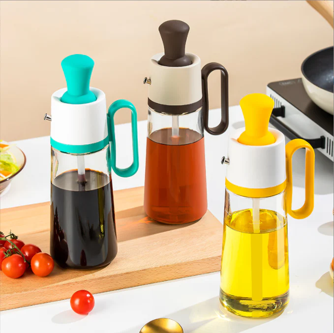 Dispensador de Aceite 550ml con Brocha 86923