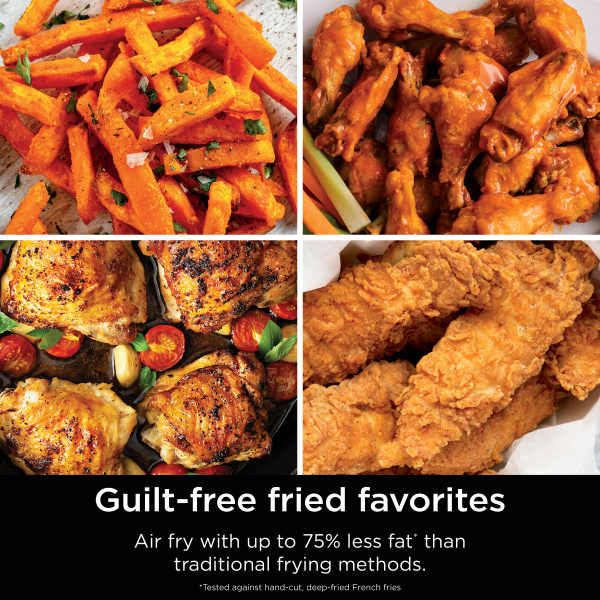 Freidora De Aire XL, 6 En 1 Ninja Double Stack. Air Fryer SL401 Doble De 9.5 Lt Antiadherente, Con Revestimiento De Cerámica. Ninja SL401 - Image 6