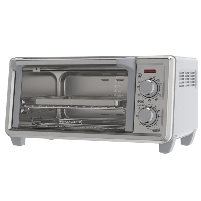 Horno Tostador Freidora de Aiere 1150W Capacidad para 4 Rebanadas Black and Decker TO4120-1SDLA Tostahorno. - Image 3