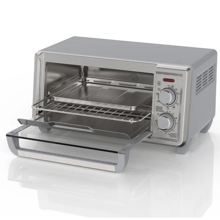 Horno Tostador Freidora de Aiere 1150W Capacidad para 4 Rebanadas Black and Decker TO4120-1SDLA Tostahorno. - Image 5