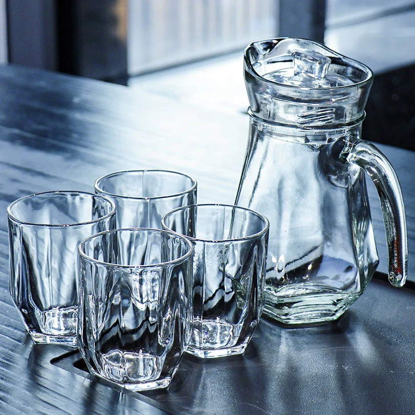 Jarra + 4 Vasos de Vidrio 86994 - Image 2