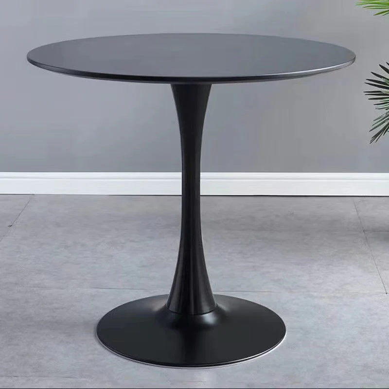 Mesa Redondo Negro 70x70cm NVS2540209 - Image 4