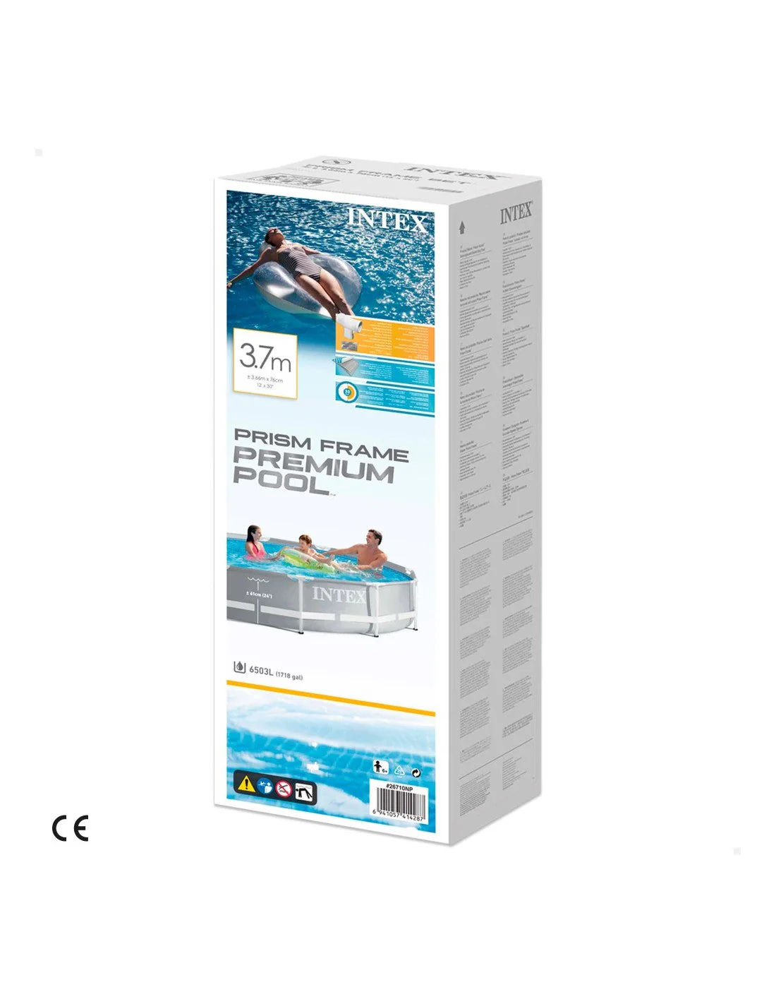 Piscina Redonda Desmontable de Tubo 366x76cm Intex 26710NP - Image 3