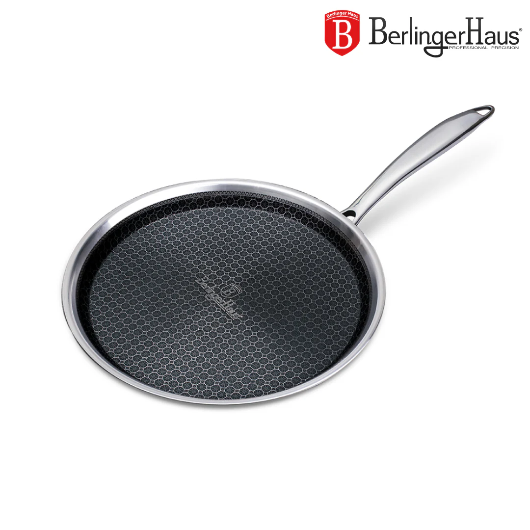 Sartén de Acero Inoxidable Pancake Pan 26cm Eternal Collection Berlinger Haus BH-8506N