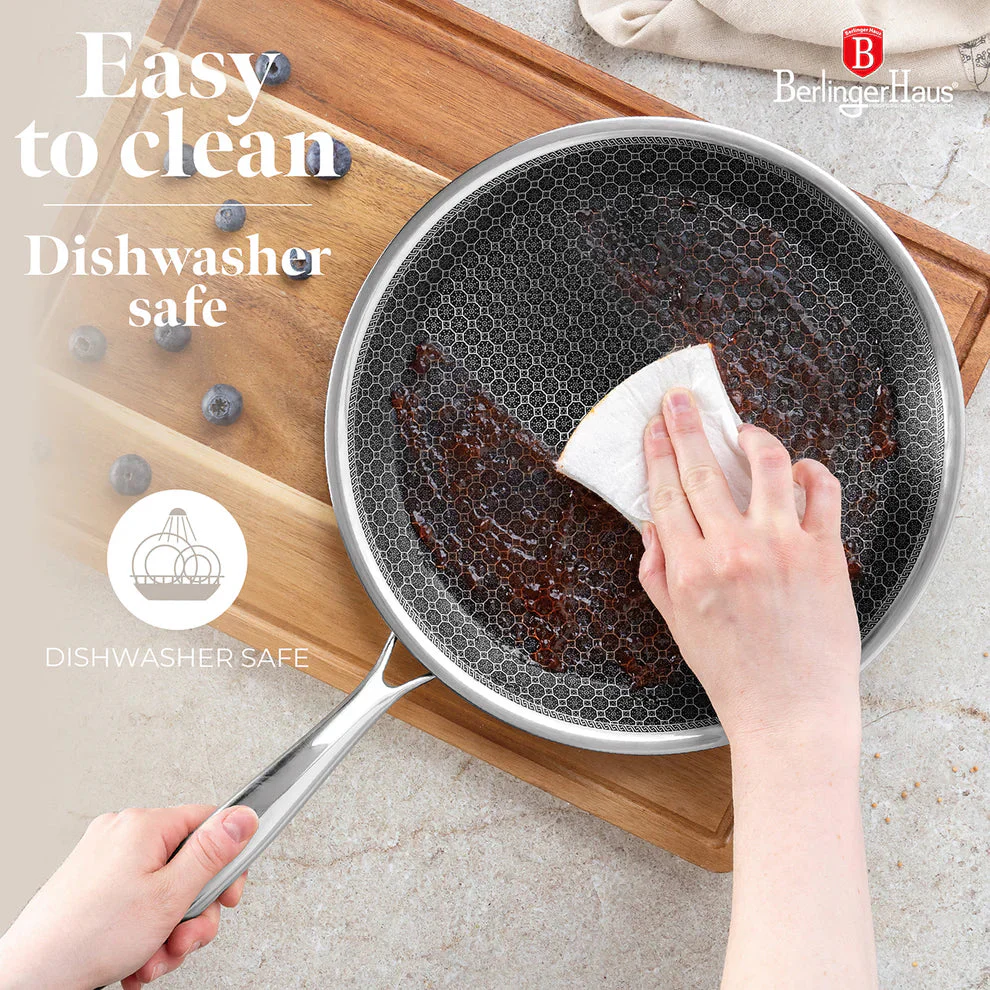 Sartén de Acero Inoxidable Pancake Pan 26cm Eternal Collection Berlinger Haus BH-8506N - Image 4