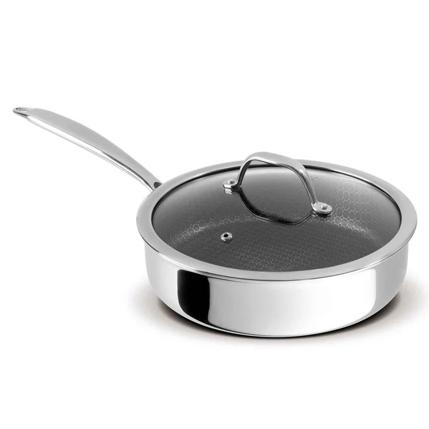 Sartén Hondo de Acero Inoxidable con Tapa de Vidrio 24cm Berlinger Haus - Image 11