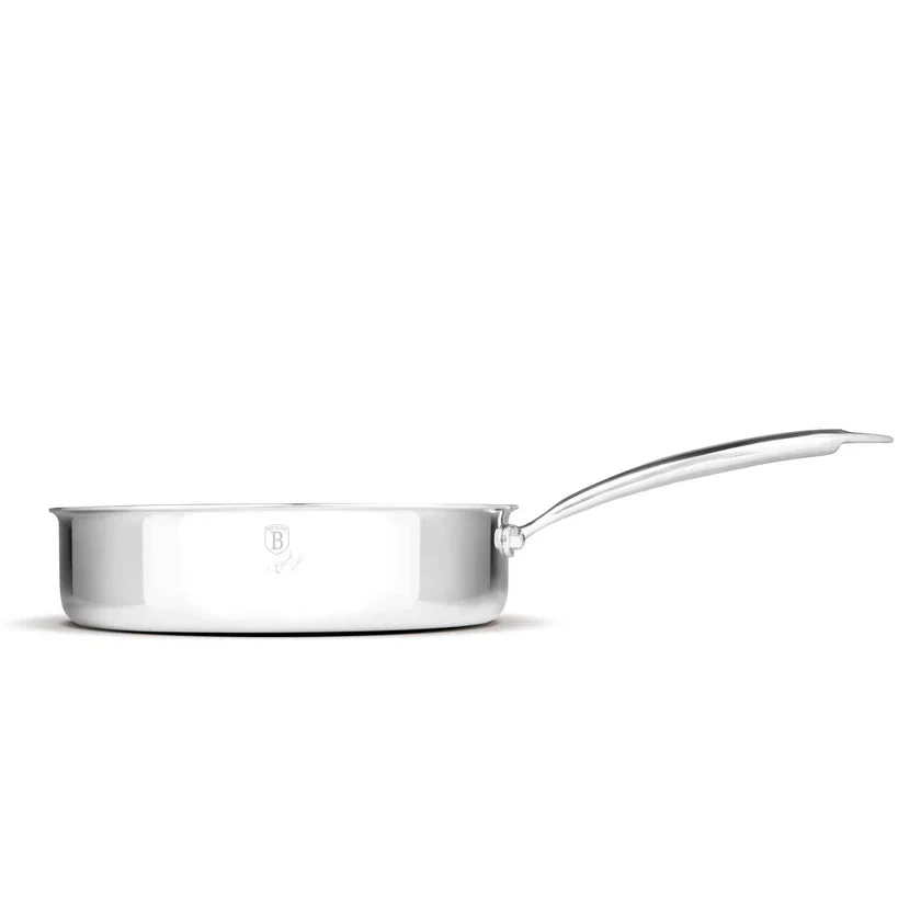 Sartén Hondo de Acero Inoxidable con Tapa de Vidrio 24cm Berlinger Haus - Image 12