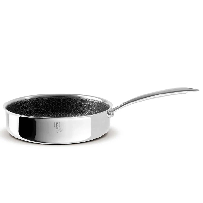Sartén Hondo de Acero Inoxidable con Tapa de Vidrio 24cm Berlinger Haus - Image 14