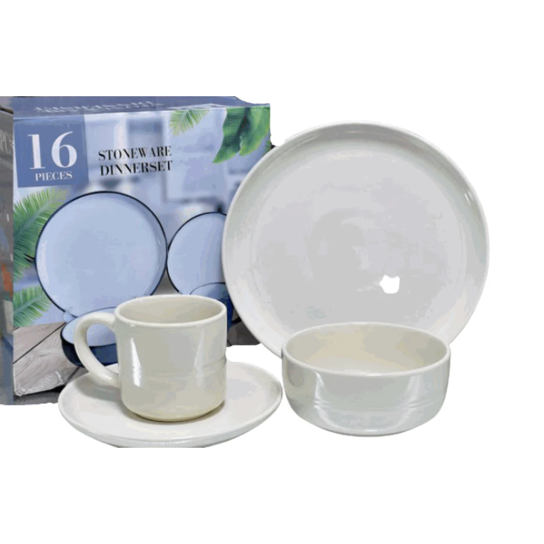 Set de 16 Vajillas de Porcelana ST-5027