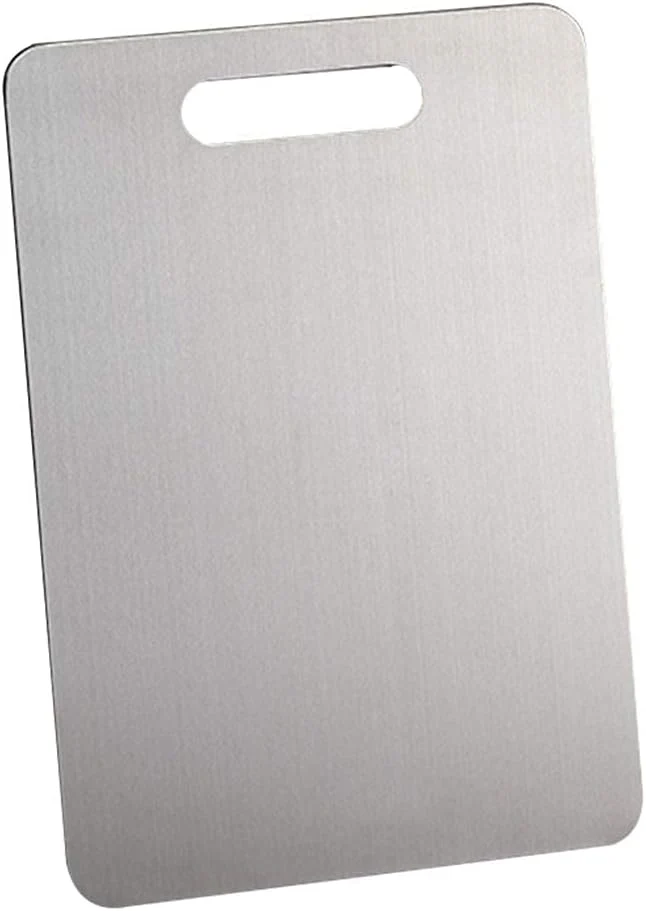 Tabla de Picar de Acero Inoxidable 2 Tamaños Disponibles - Image 9