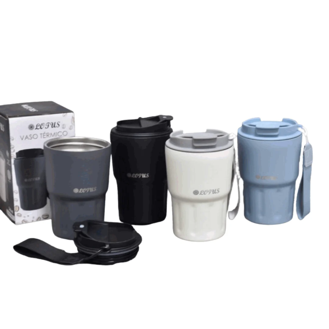 Vaso Térmico para Café con Carrizo 360ml Lotus SV-K528 - Image 2