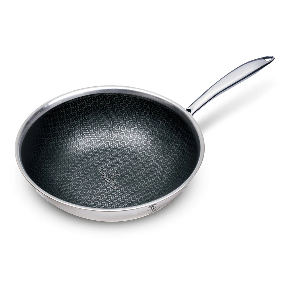Wok de Acero Inoxidable 28cm Eternal Collection Berlinger Haus BH-8507N Sartén. - Image 2