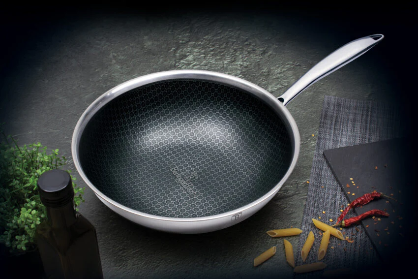 Wok de Acero Inoxidable 28cm Eternal Collection Berlinger Haus BH-8507N Sartén. - Image 3