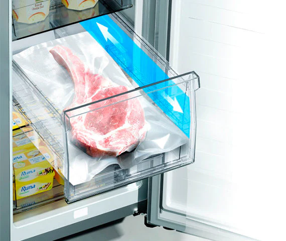Refrigeradora Cross Door 17p3 Inverter Pure Flat Hisense RQ171BV5A - Image 4