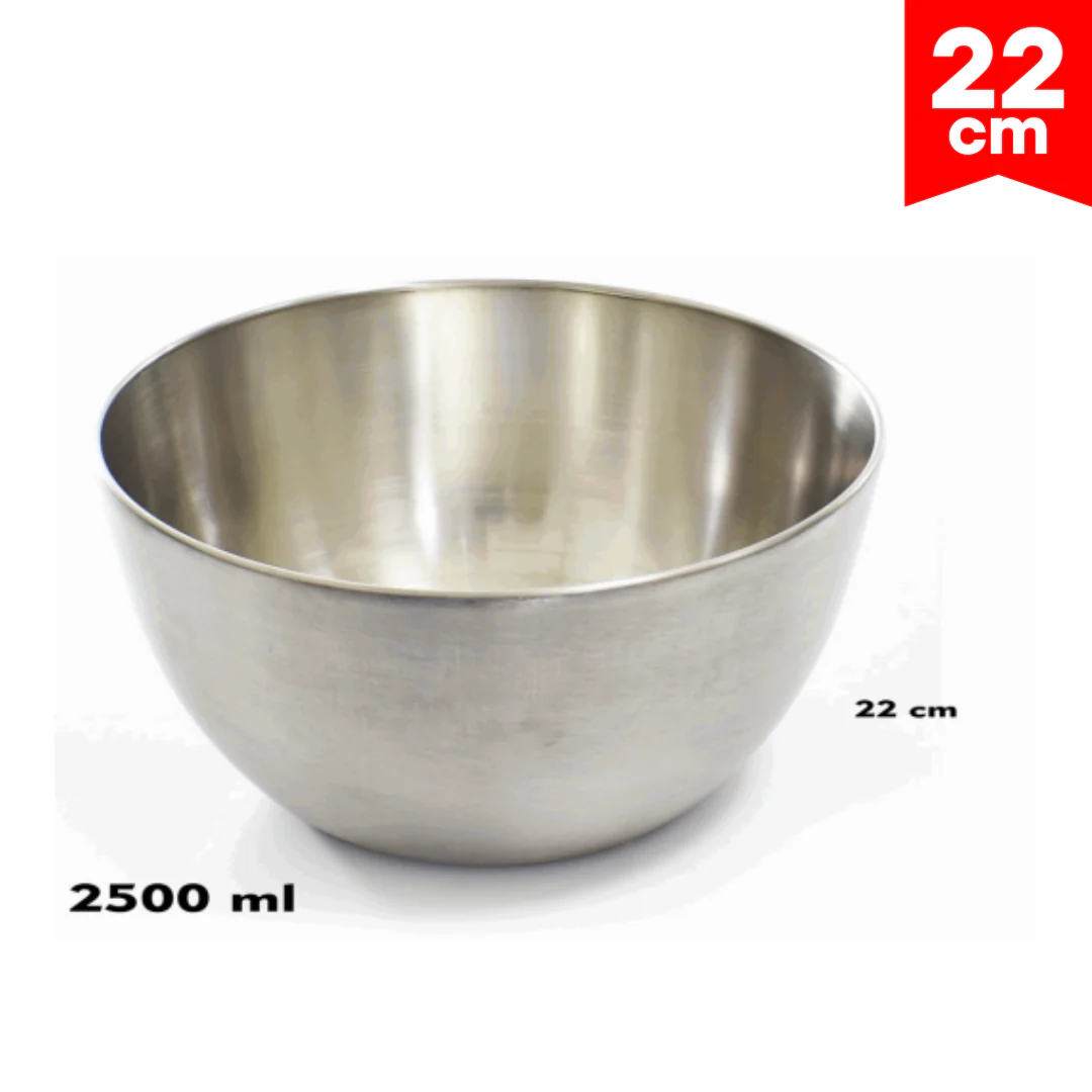 Bowl de Metal 2500ml / 22cm STL-602MB-22