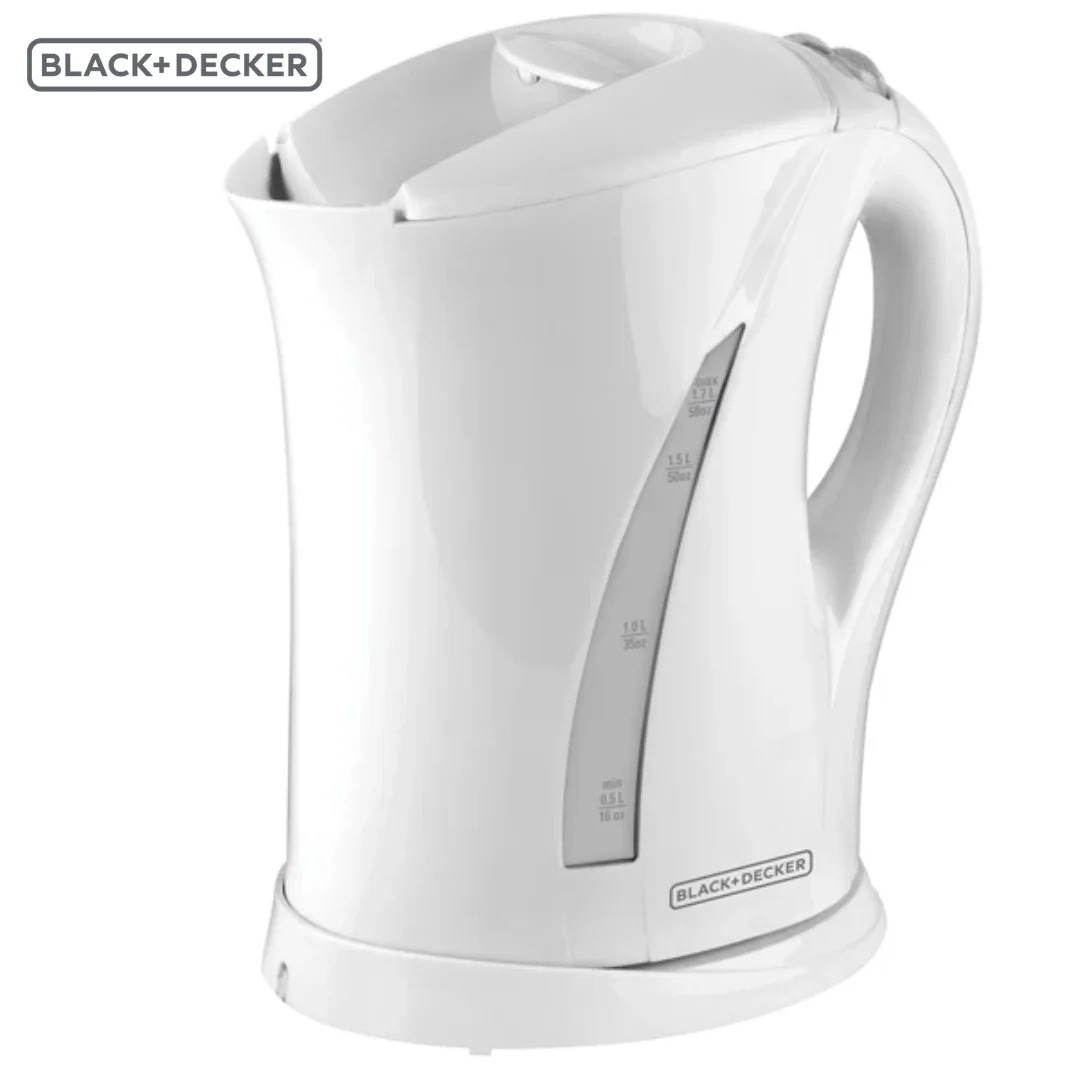 Hervidor Tetera de Agua Eléctrico 1.7L 1500W Black and Decker JKCBD-7876W