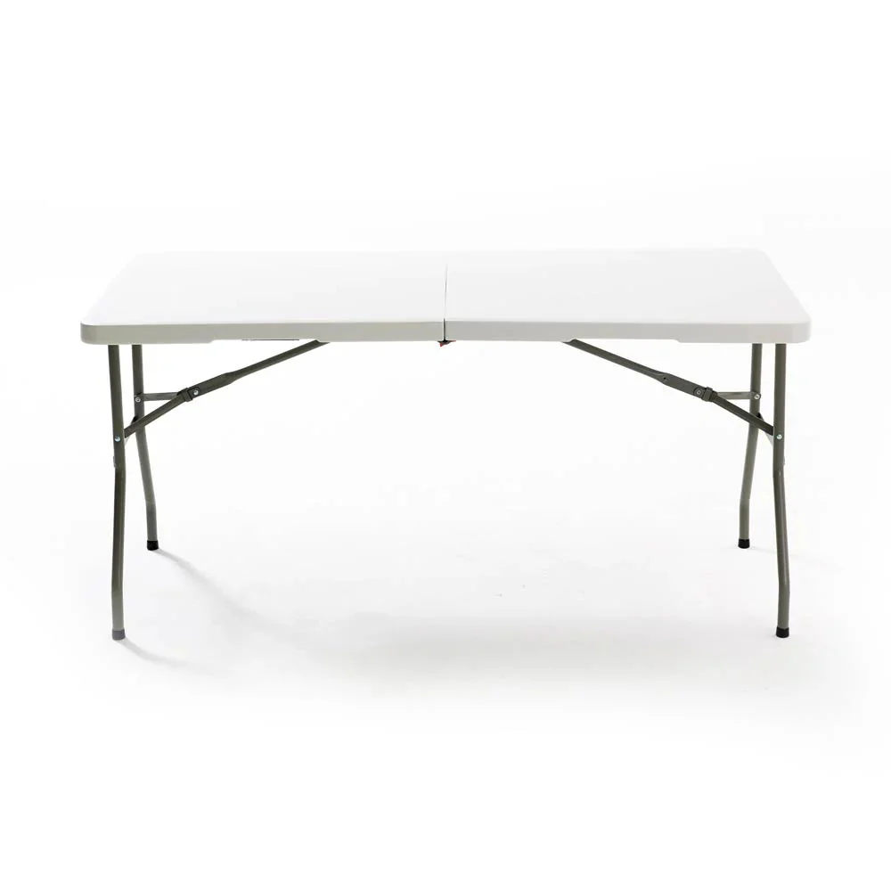 Mesa Plástica Plegable De 6 Pies X 2 Pies (HDPE) Con Marco De Acero Revestido. Medidas 180 Cm X 74 94-NZK-180S-5 - Image 2