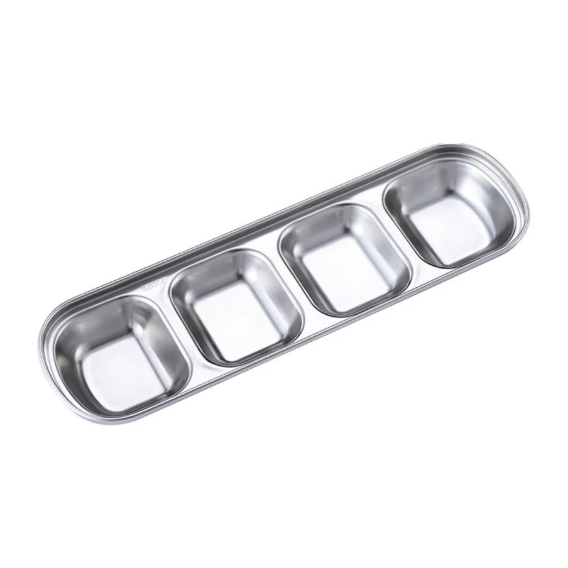 Ramekin Salsero de Acero Inoxidable 4 Divisiones 89669 - Image 2