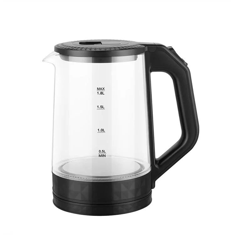 Tetera Eléctrica 1.8L de Vidrio Homestar HS-1-8L-GK-N