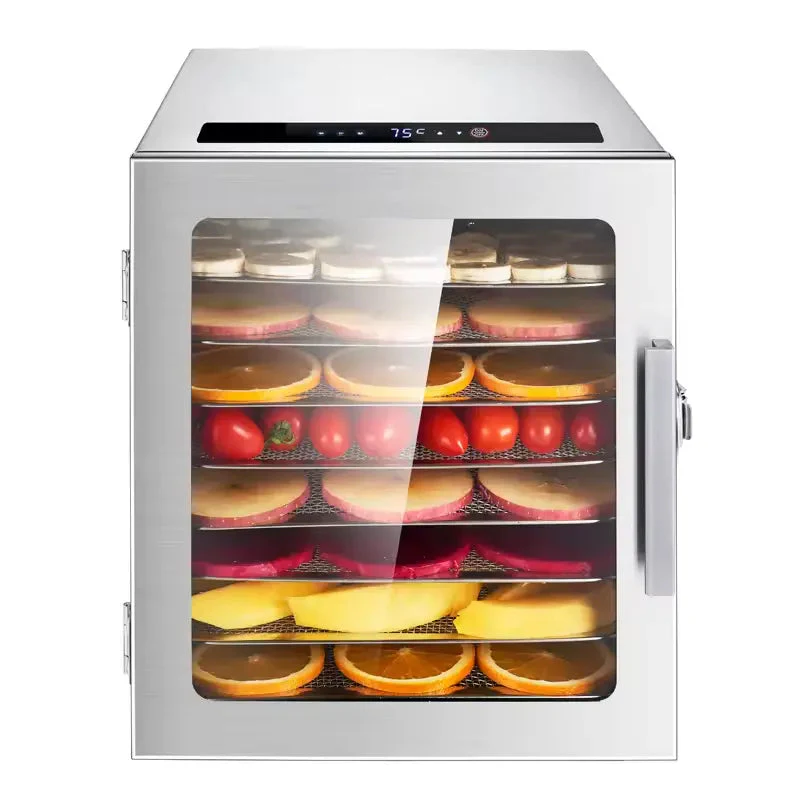 Máquina Deshidratadora de Frutas 8 Niveles 110V/60Hz HW-08A01