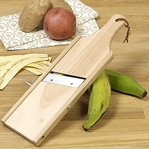 Rebanadora de Plátanos de Madera 35x9x1.8cm PT-002