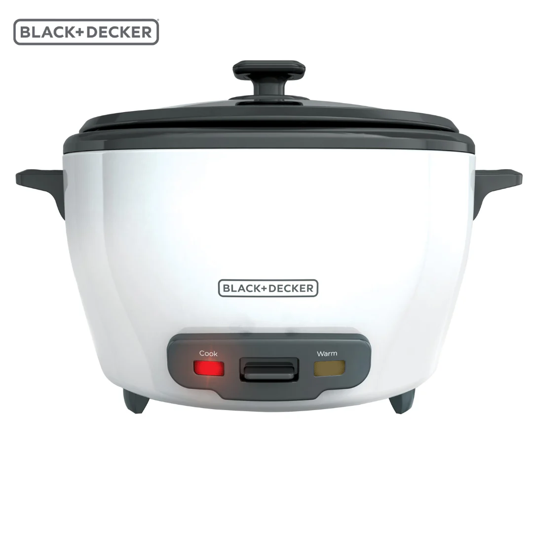 Arrocera Eléctrica 20 Tazas Blanco Black and Decker RC-5200