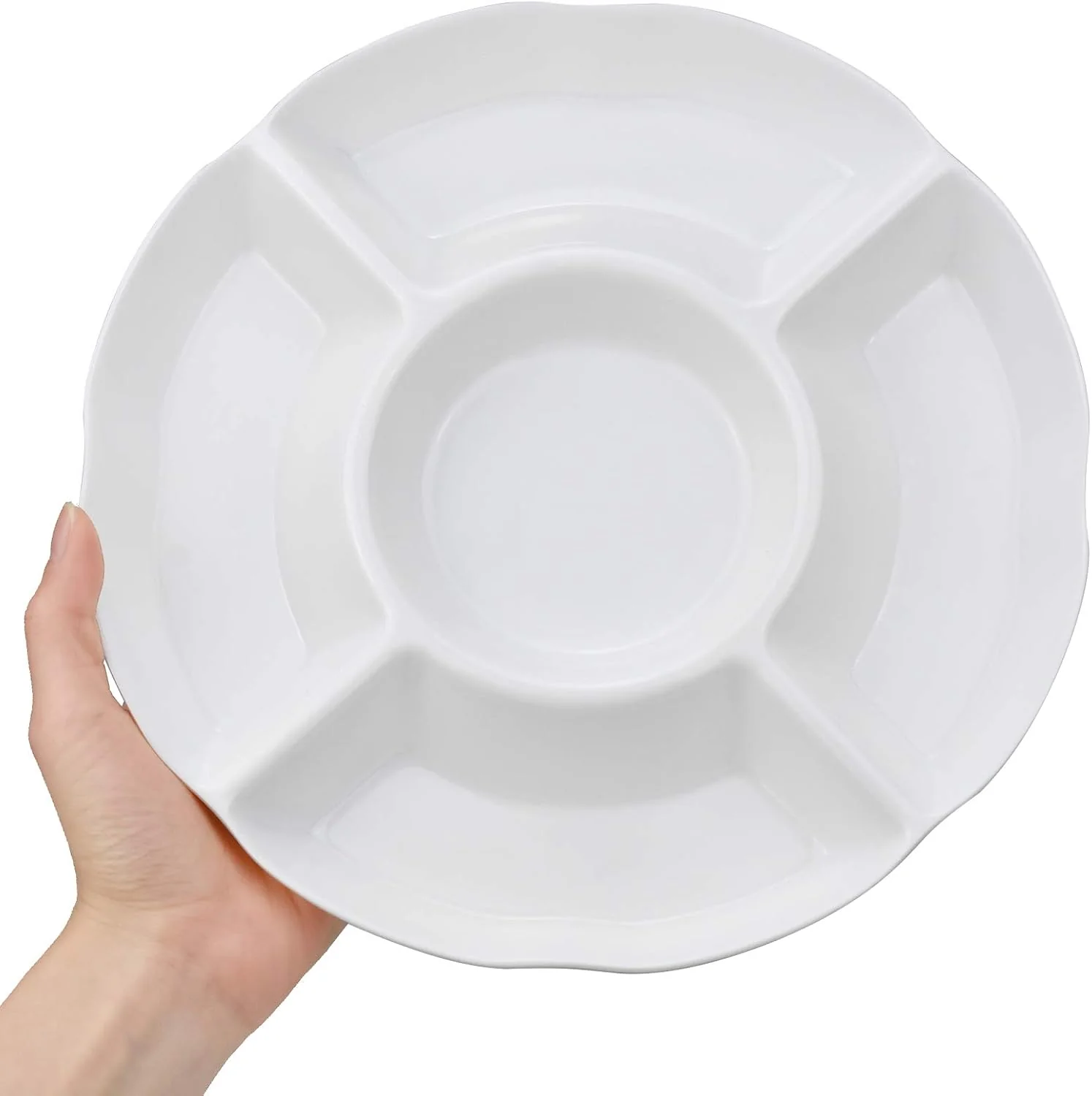 Bandeja de Melamina con Divisiones 30cm BG-8061-12W - Image 2
