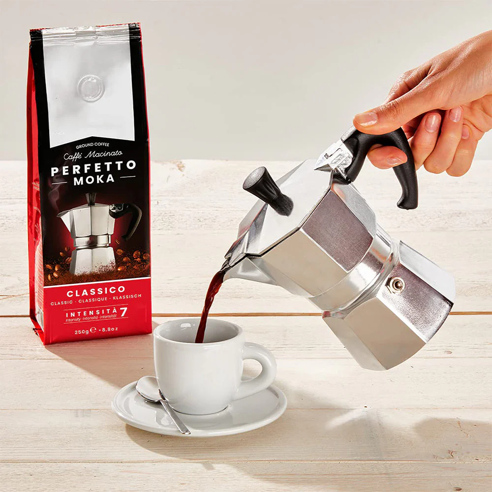Cafetera Italiana de Aluminio 3 Tazas NS340343 Espresso Moka. - Image 2