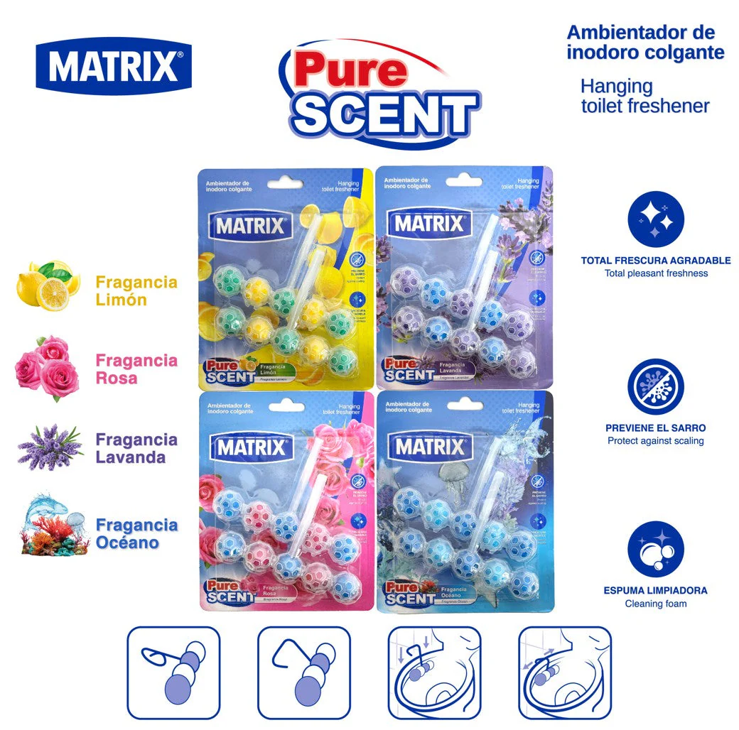 Pastillas Ambientador para Inodoro Matrix A414-M2402