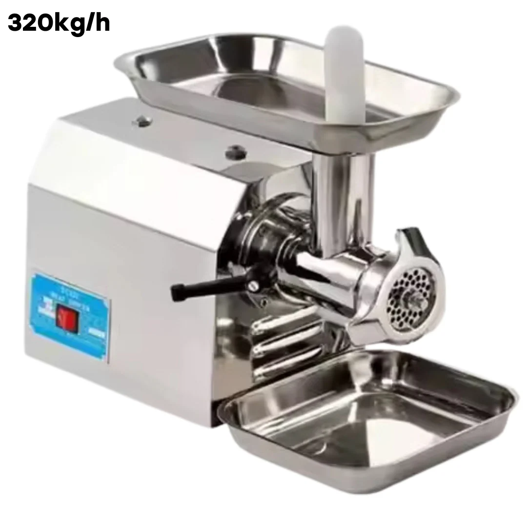 (LLEGANDO 30 DE MAYO) Molino de Carne Industrial de 320kg/h en Acero Inoxidable TC-32