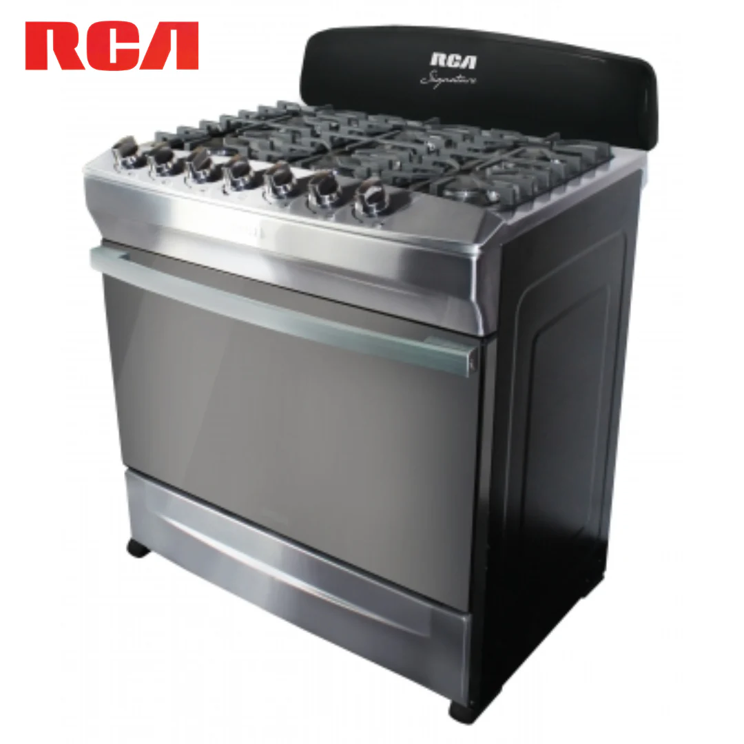 Estufa con Horno 6 Quemadores 30" a Gas RCA RCCR7605