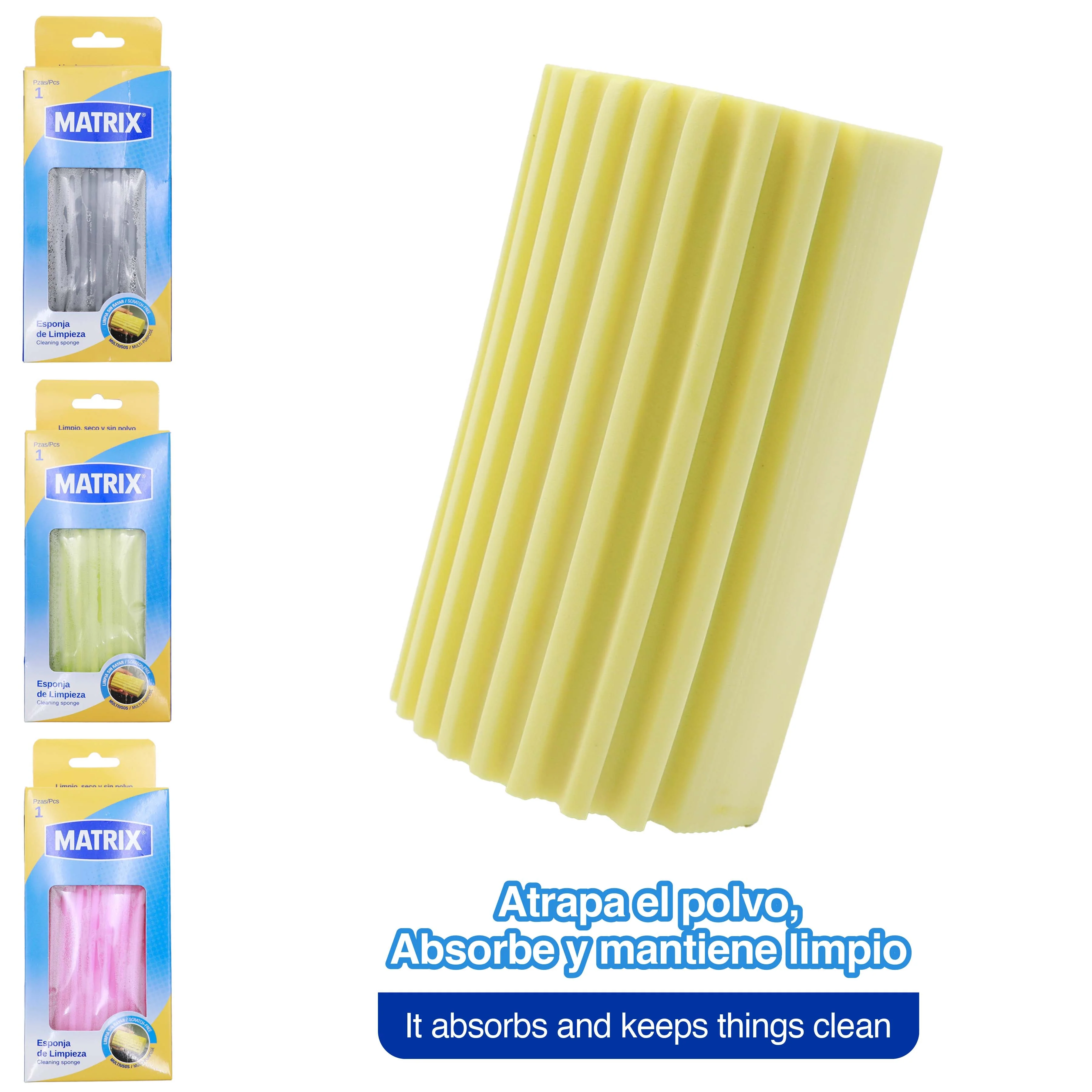 Esponja para Fregar Multiuso Absorbente Matrix MT-10RD