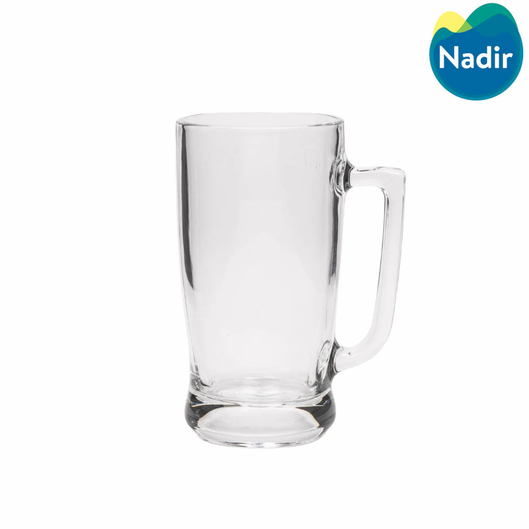 Jarra Vaso Cervecero de Vidrio 600ml Nadir 59020200792714 Cerveza.