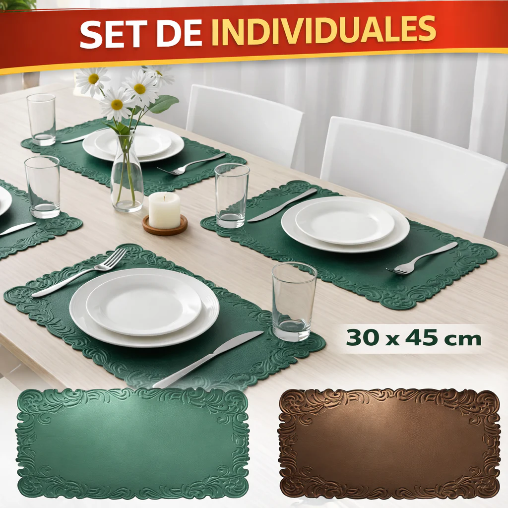 Tapetes Individual para Mesa 30x45cm 88204