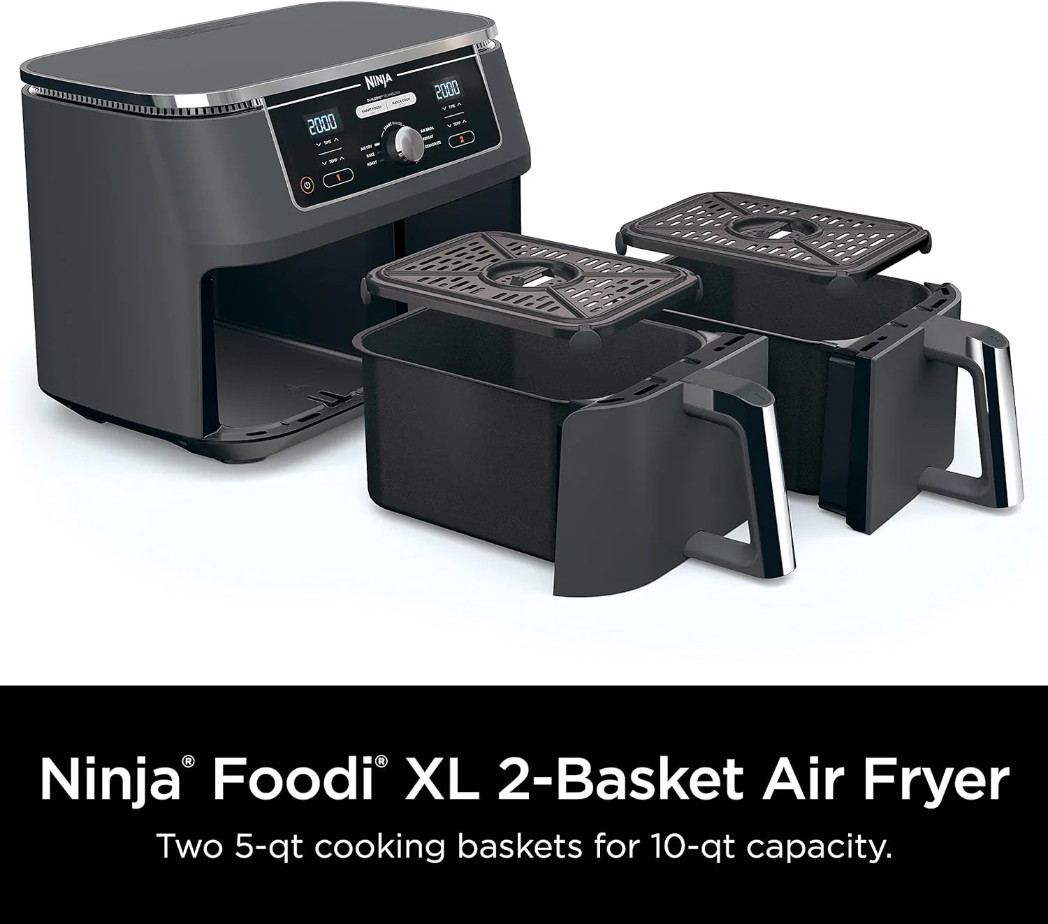 Freidora de Aire 6en1 DualZone XL 10QT Ninja DZ401 - Image 8