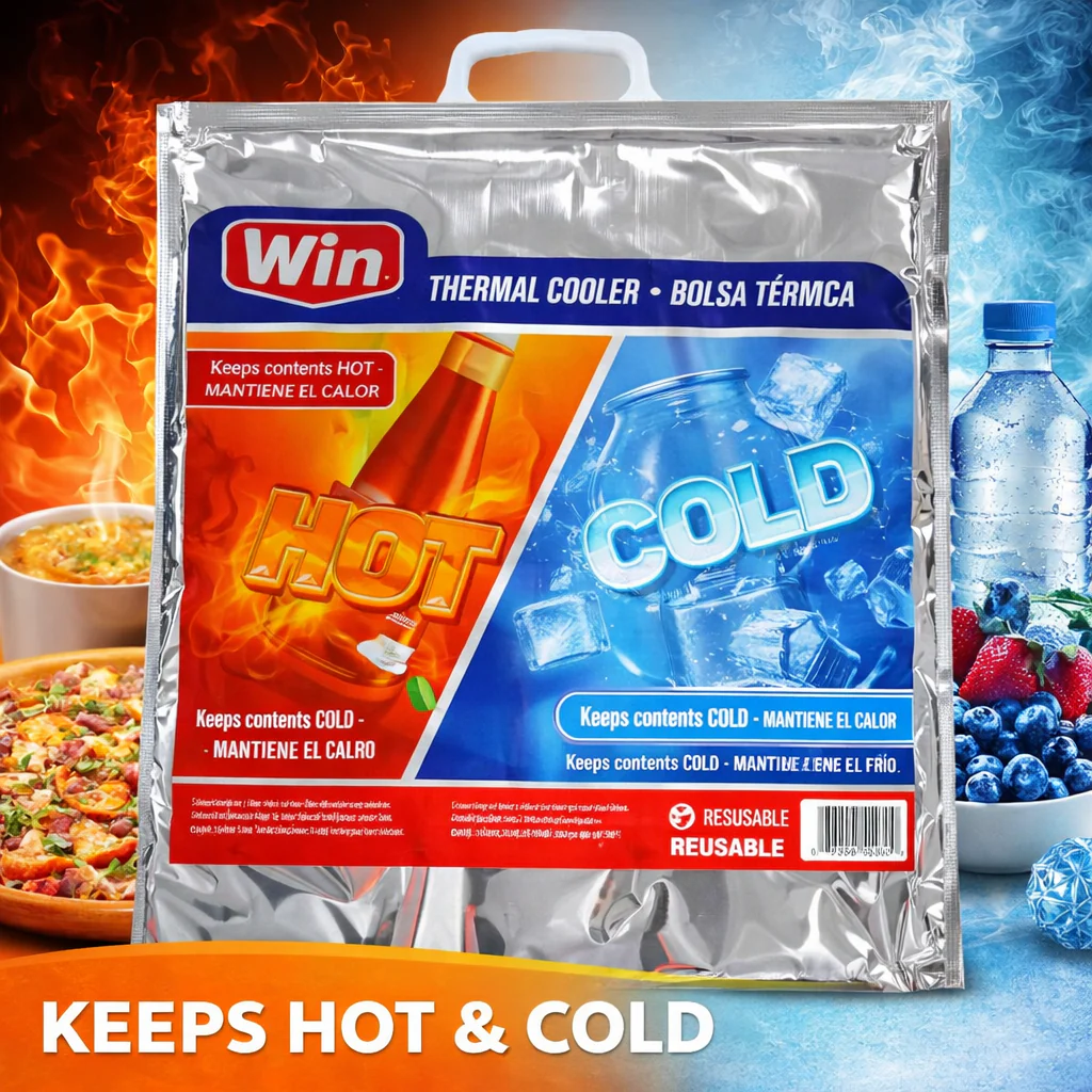 Bolsa Térmica Mantiene Calor y Frío 49x41cm Win WIN-604649