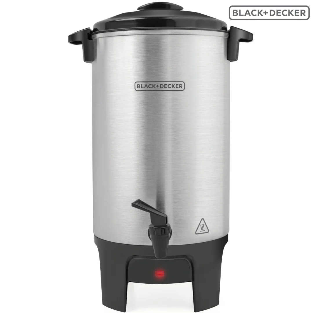 Cafetera Percoladora Eléctrica de 40 Tazas Black and Decker CMU4010