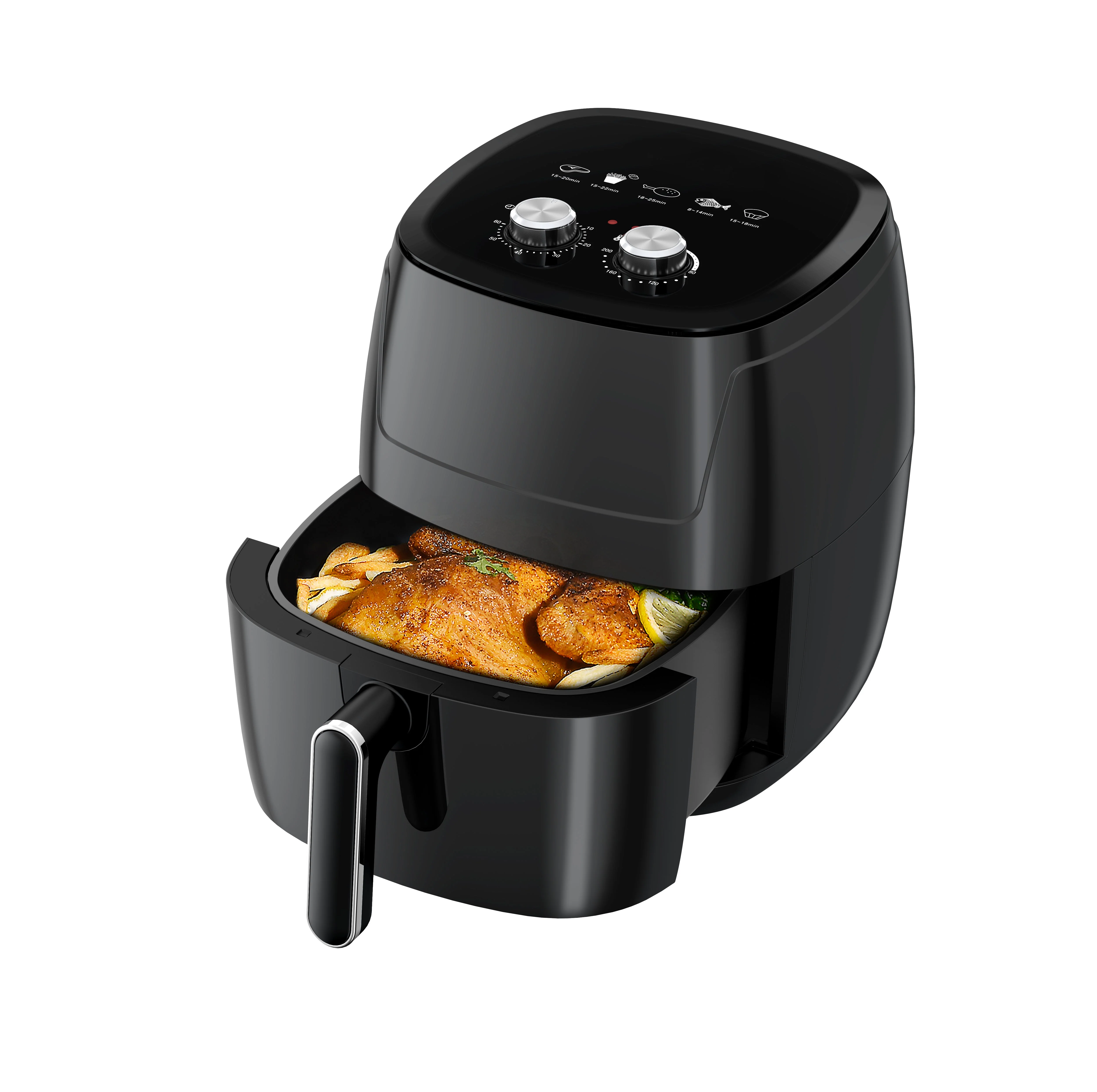 Freidora de Aire 5.2L Negro Homestar HS-CD52
