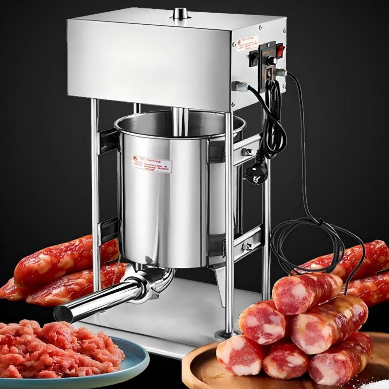 Embutidora Eléctrica de 15L 120W en Acero Inoxidable EV-15L Salchicha. Chorizo. - Image 2