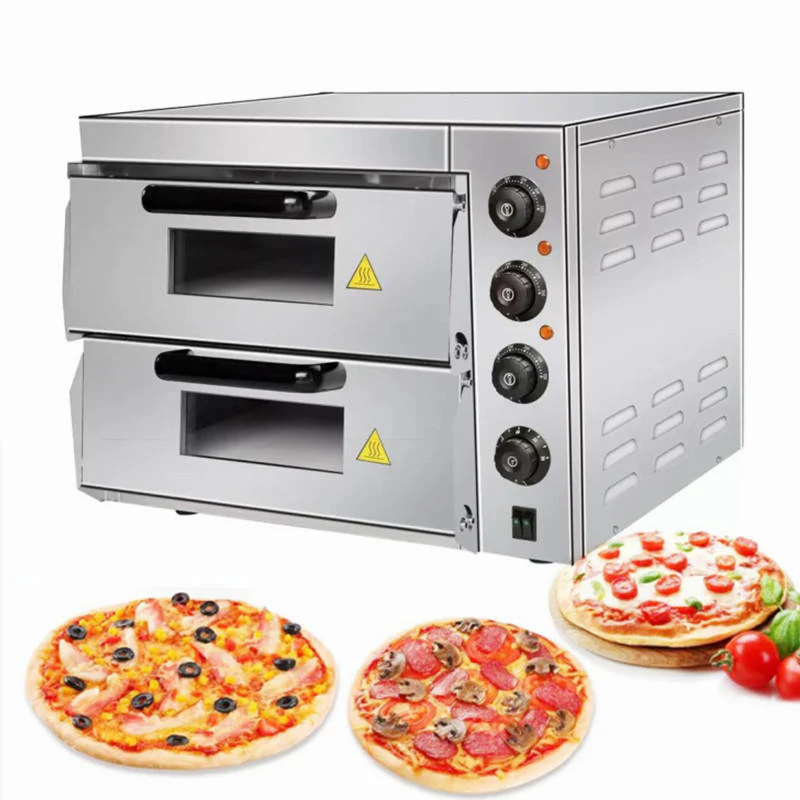 Horno Eléctrico para Pizza de 2 Niveles 220V/60Hz HEP-2ST - Image 2