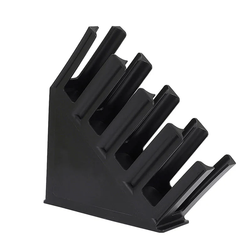 Organizador de Vasos Plásticos de 4 Compartimientos Negro HVB-B3001 Dispensador de vasos. - Image 5