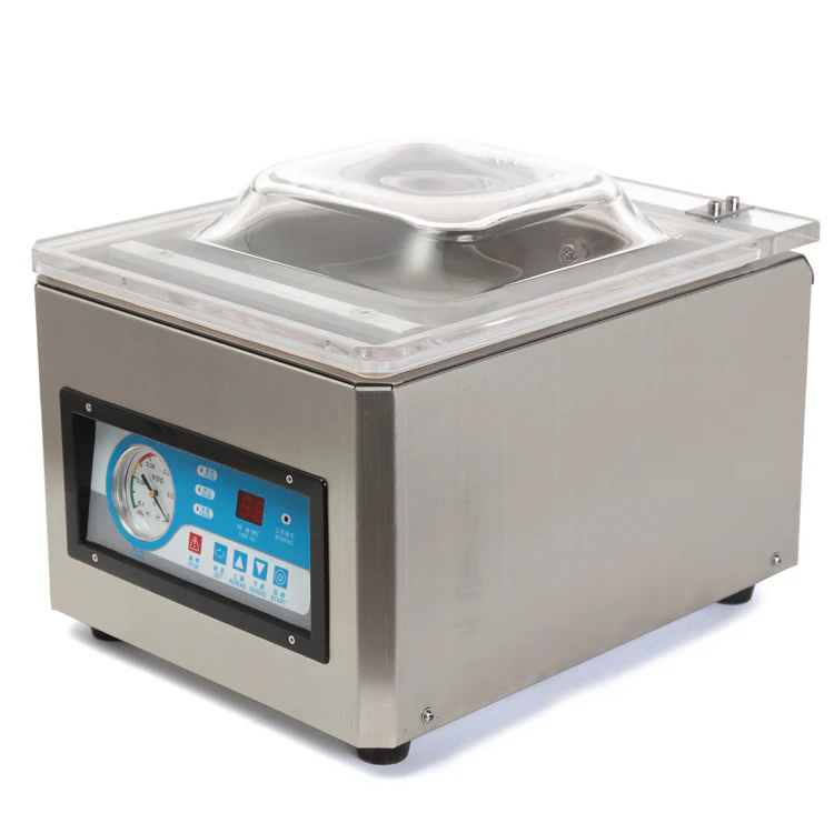 Máquina de Sellado al Vacío 260mm 110V/60Hz DZ260A Sellador al vacio. empacadora al vacio.