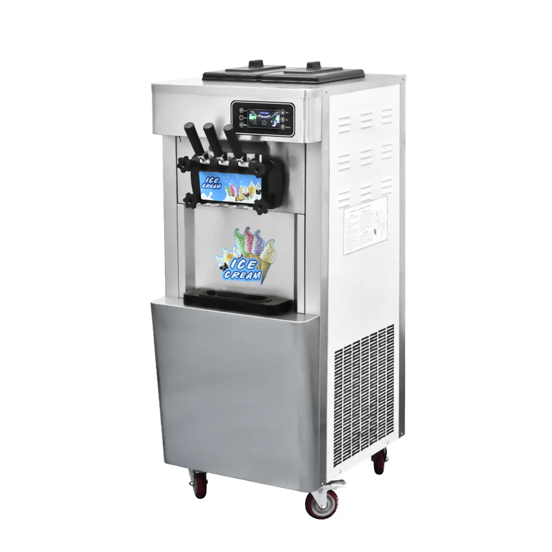 Máquina de Helado Industrial 25 Litros con Rueditas 110V/60Hz SKL-838DC (S)