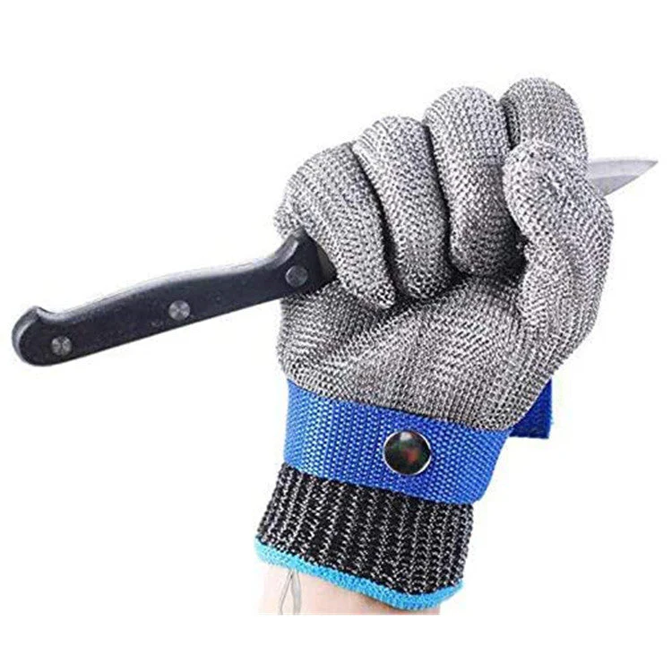 Par de Guantes Anti Cortes Protector de Cuchillo 3 Tamaños Disponibles - Image 2