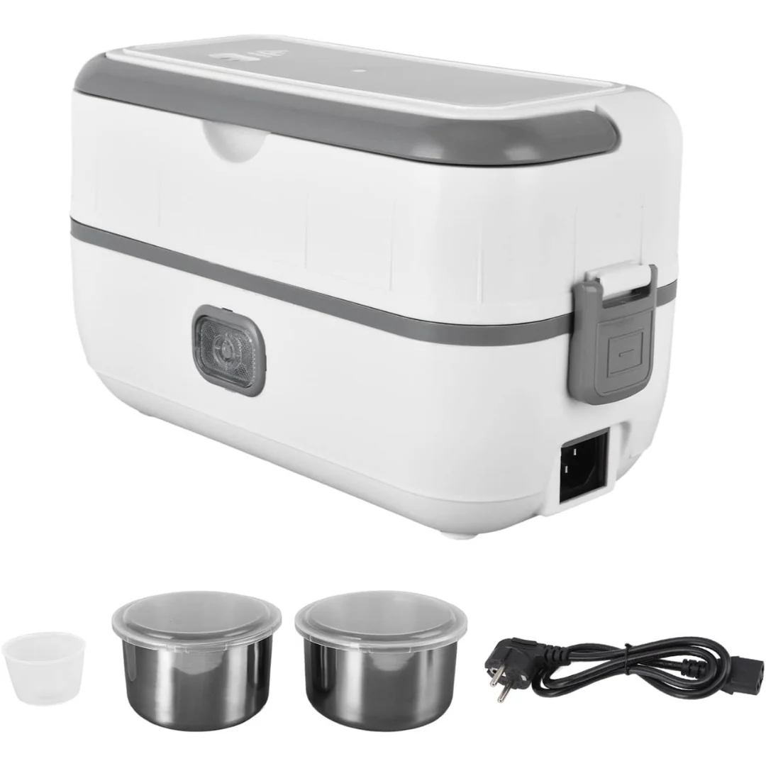 Lonchera Eléctrica de Doble Compartimientos 500ml Lotus LT-504