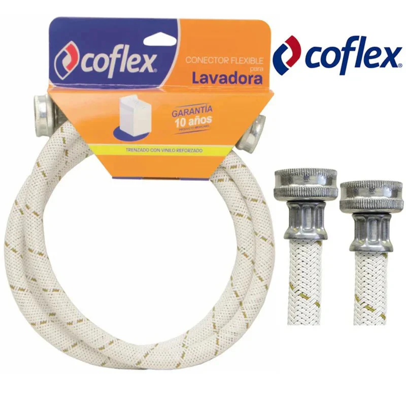 MANGUERA DE LAVADORA "COFLEX" 1.2 METROS TUBO VWB-A120